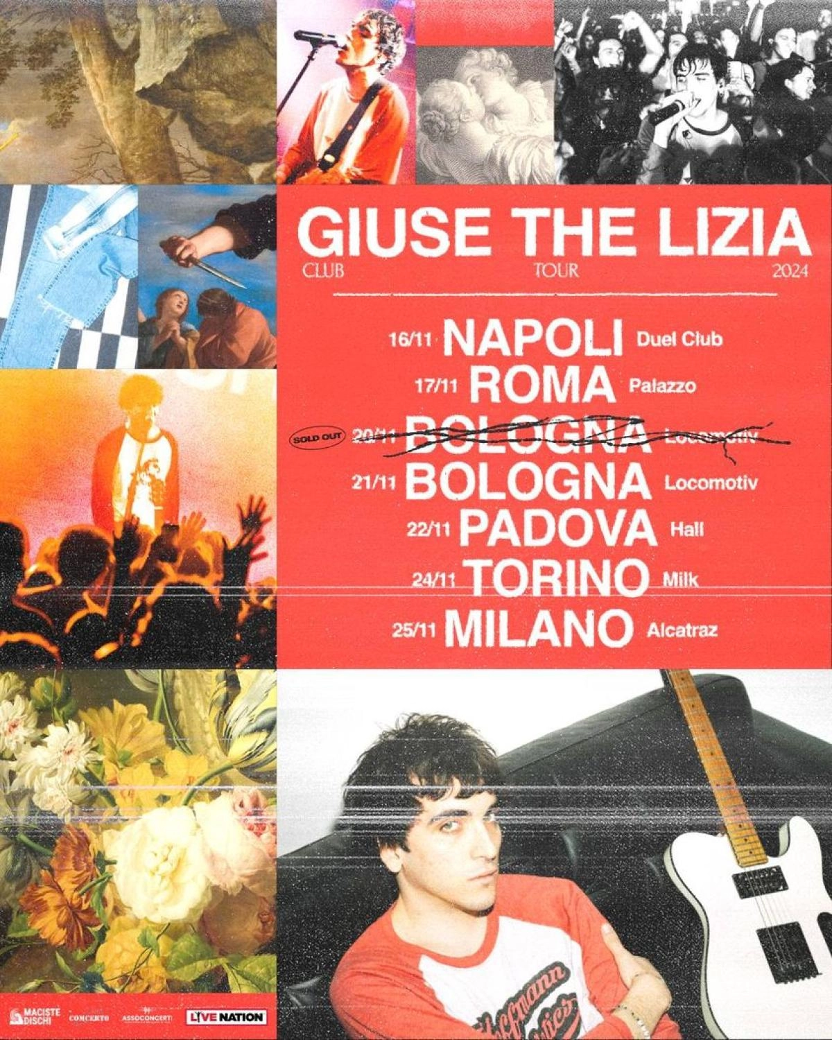 Giuse The Lizia al Locomotiv Club Tickets