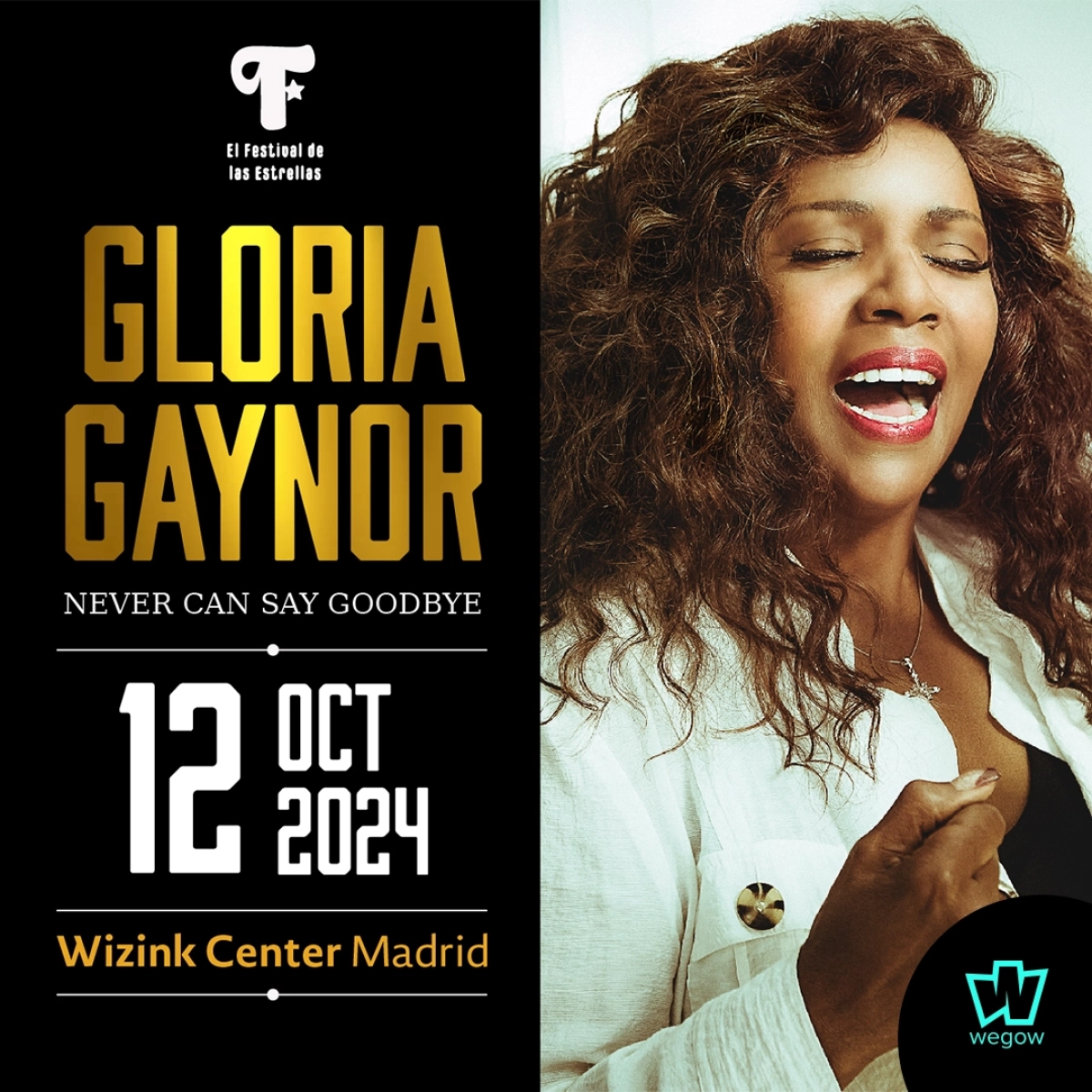 Billets Gloria Gaynor (WiZink Center - Madrid)