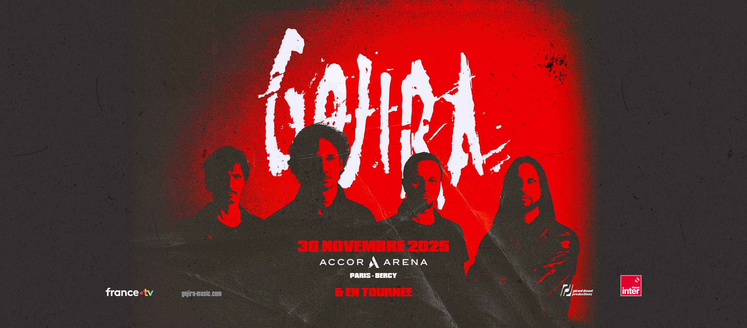 Billets Gojira (Accor Arena - Paris)