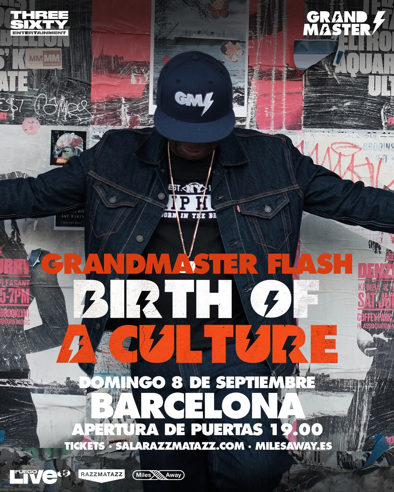 Grandmaster Flash al Razzmatazz Tickets