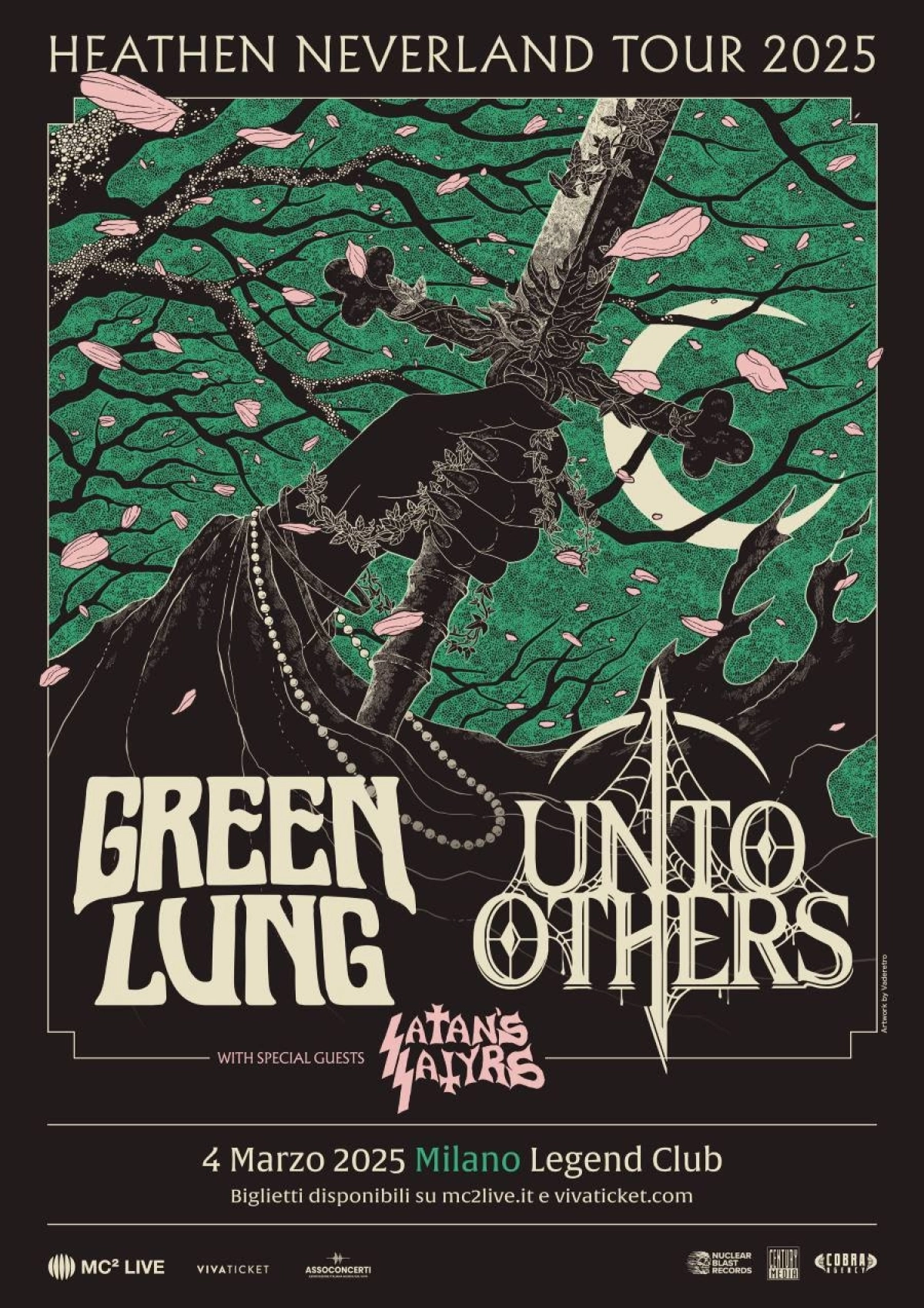 Green Lung - Unto Others - Heathen Neverland Tour 2025 al Legend Club Milano Tickets