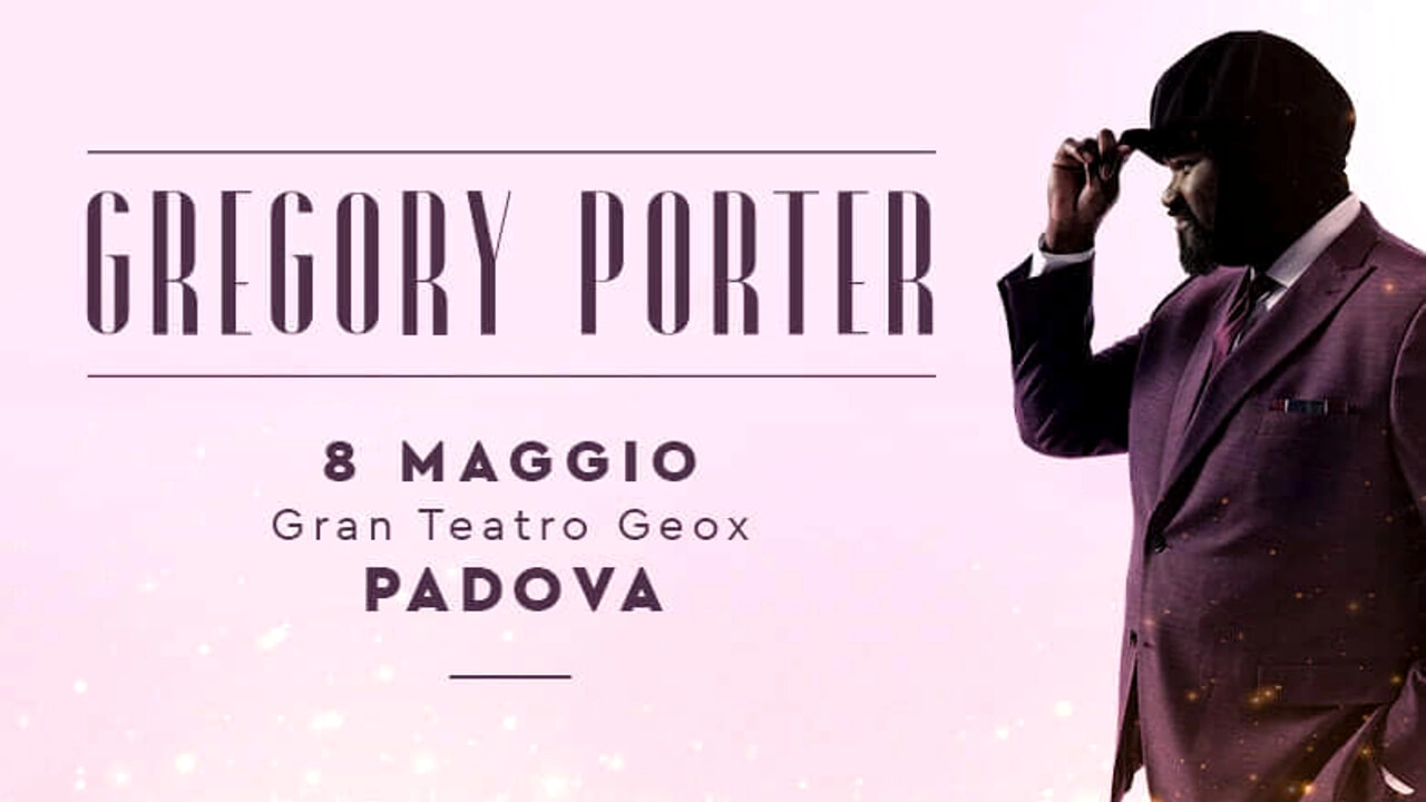 Gregory Porter al Gran Teatro Geox Tickets