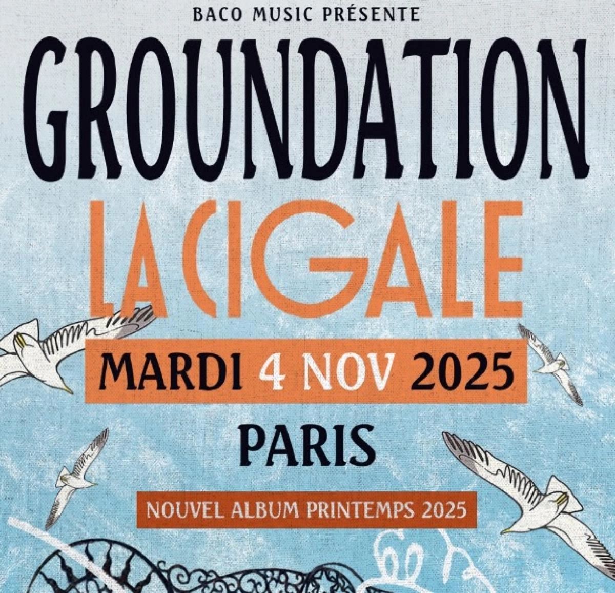 Billets Groundation (La Cigale - Paris)