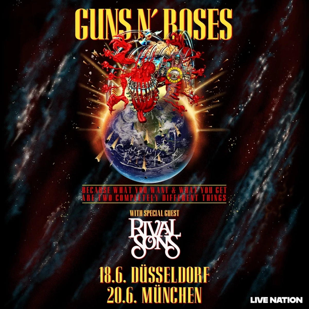 Guns N' Roses in der Allianz Arena Tickets