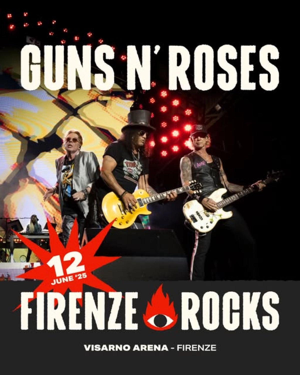 Guns N' Roses at Visarno Arena Tickets