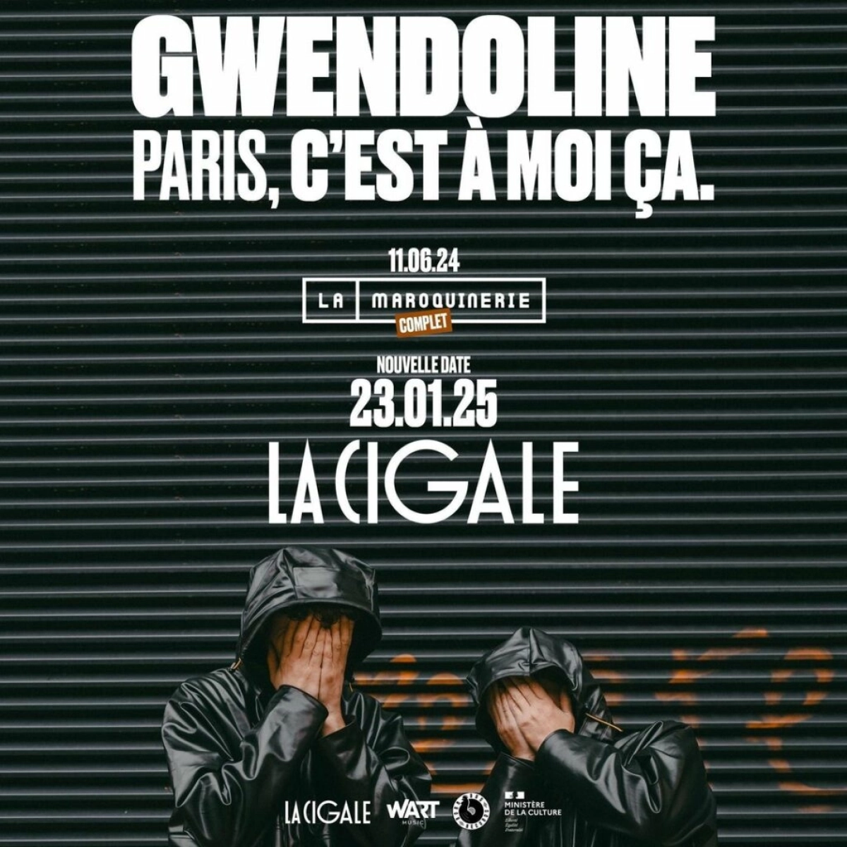 Billets Gwendoline (La Cigale - Paris)