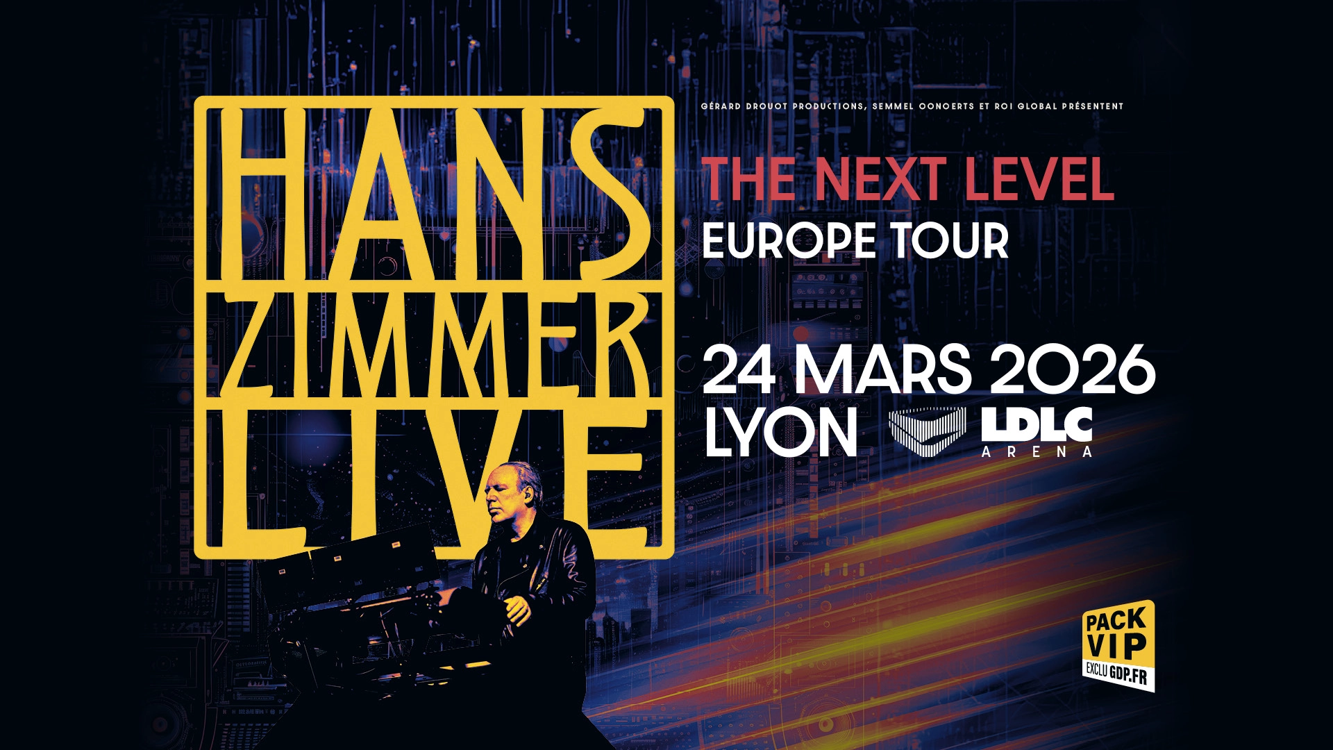 Billets Hans Zimmer (LDLC Arena - Lyon)