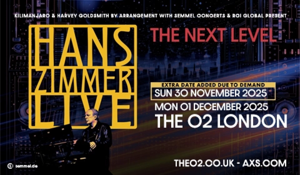 Hans Zimmer at The O2 Arena Tickets