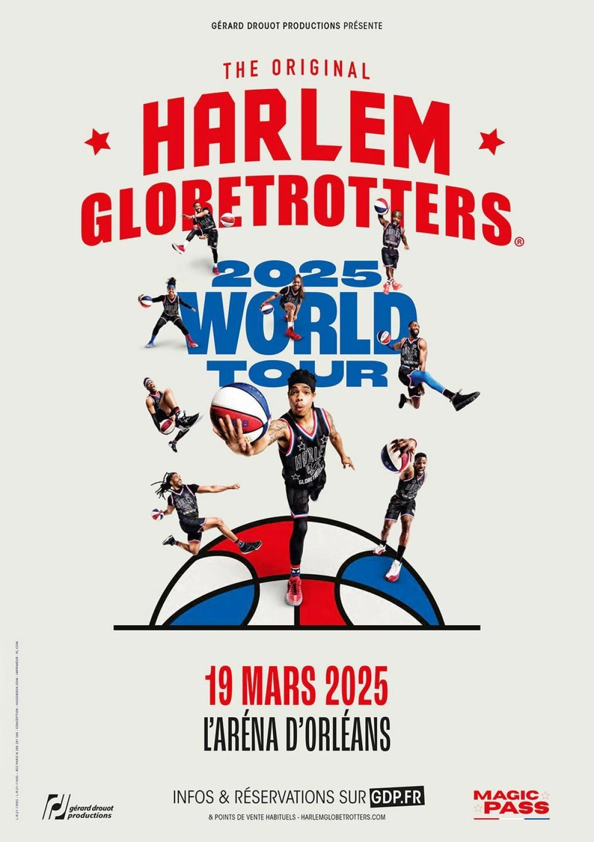 Billets Harlem Globetrotters (Arena Orléans - Orléans)