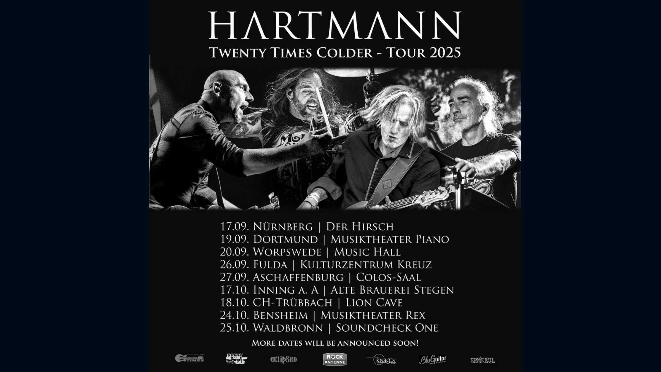 Hartmann at Colos-Saal Tickets