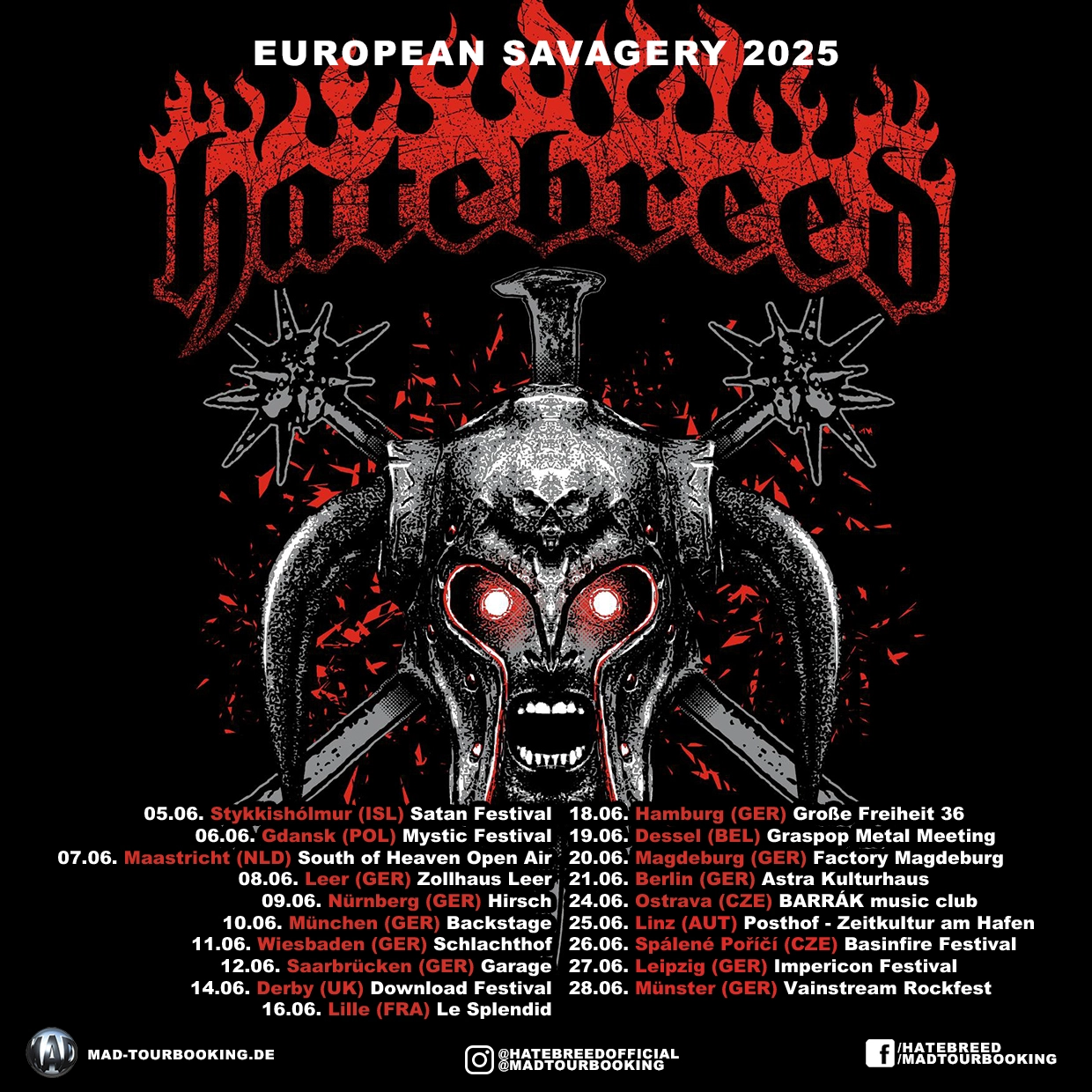 Hatebreed en Astra Kulturhaus Tickets