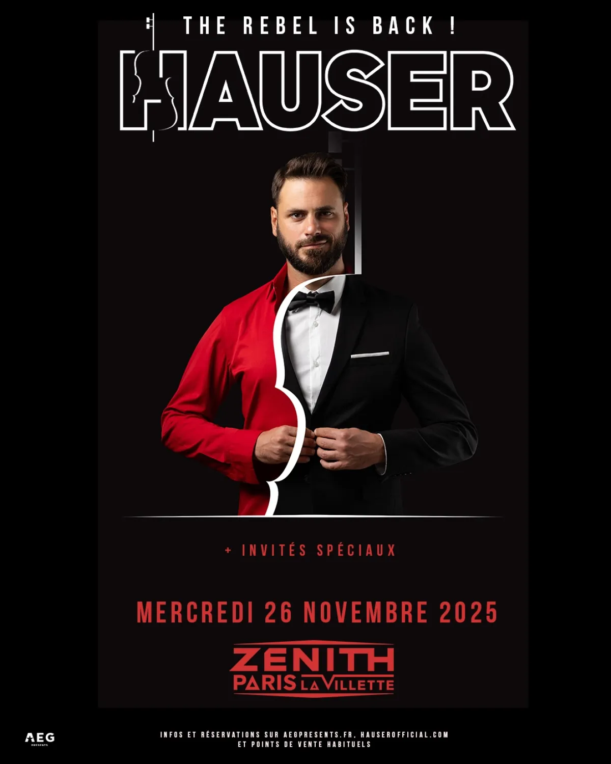 Hauser en Zenith Paris Tickets