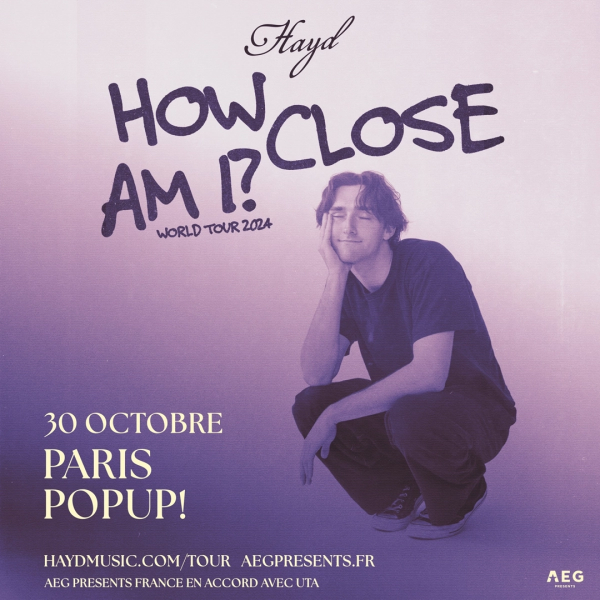 Hayd at Popup Paris Tickets