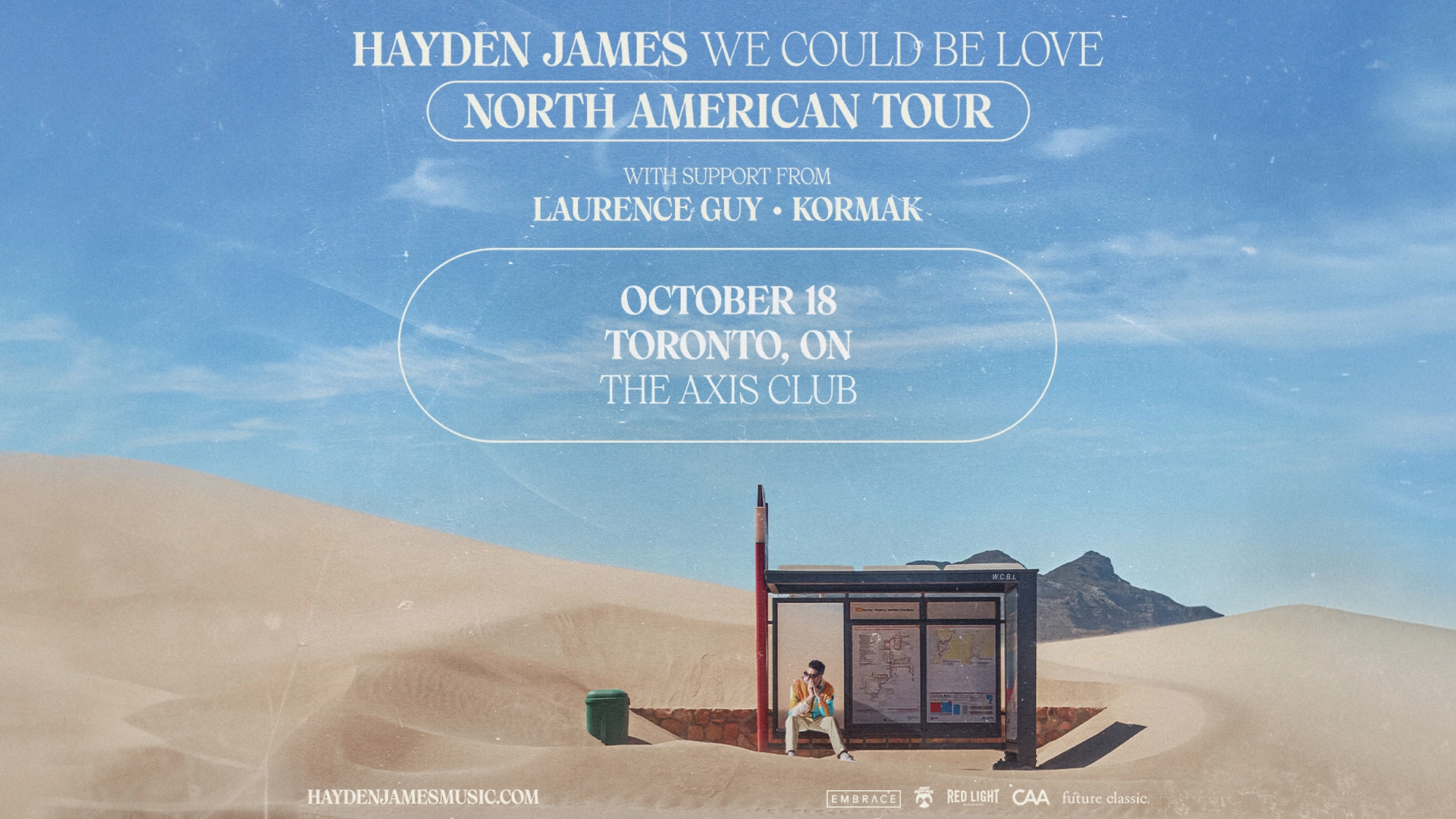 Hayden James at The Axis Club Tickets