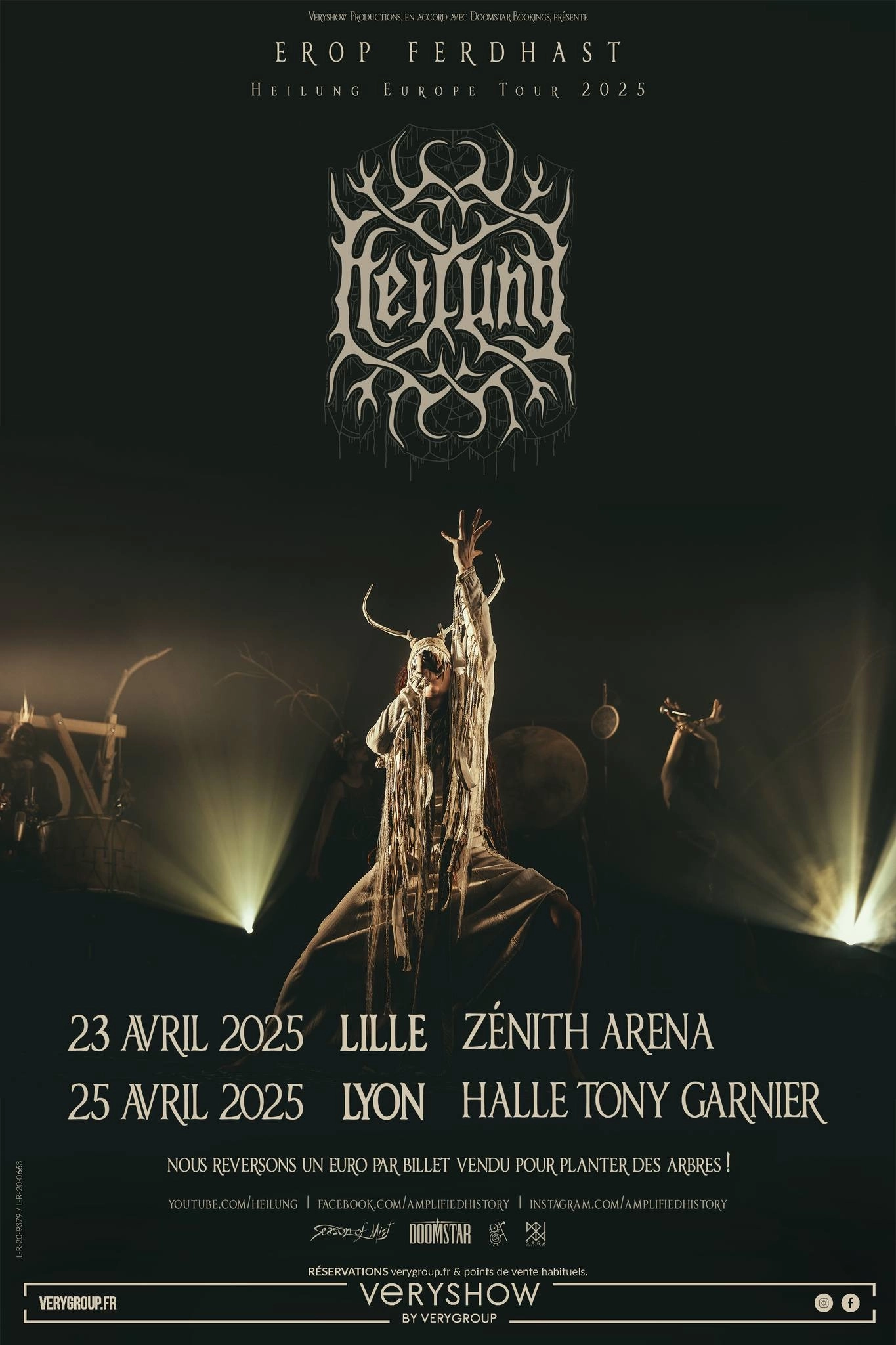 Heilung al Halle Tony Garnier Tickets