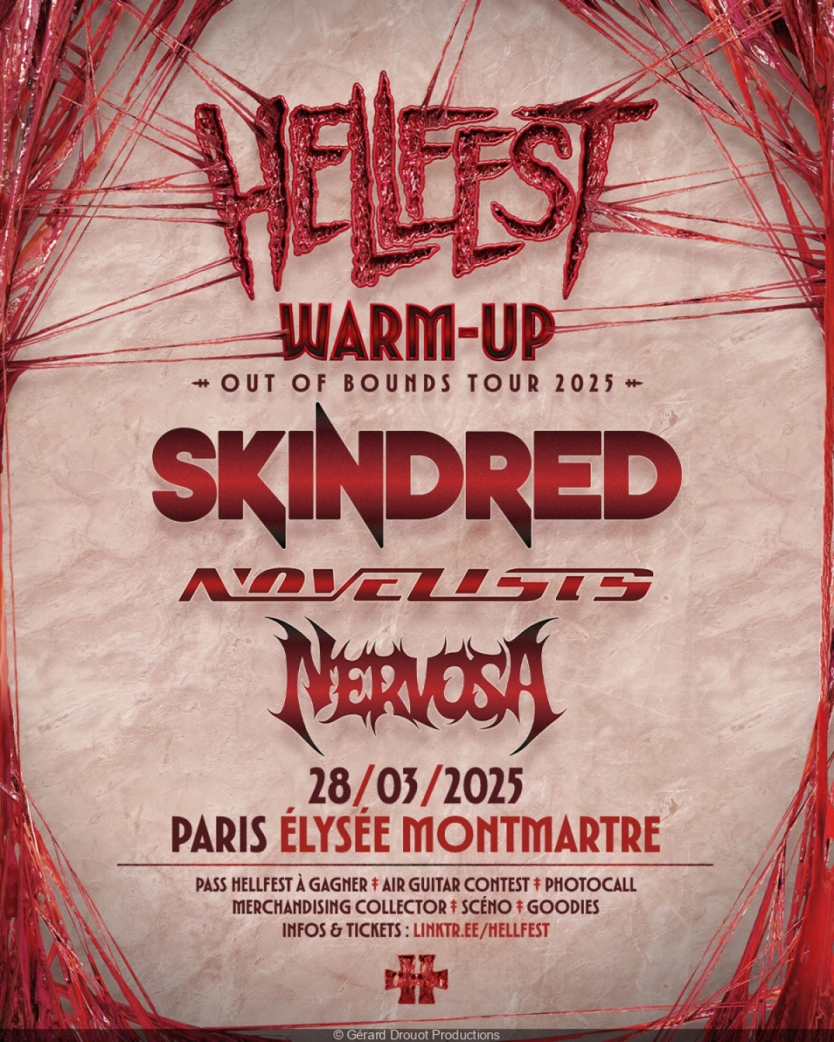 Billets Hellfest Warm-Up Tour (Elysee Montmartre - Paris)