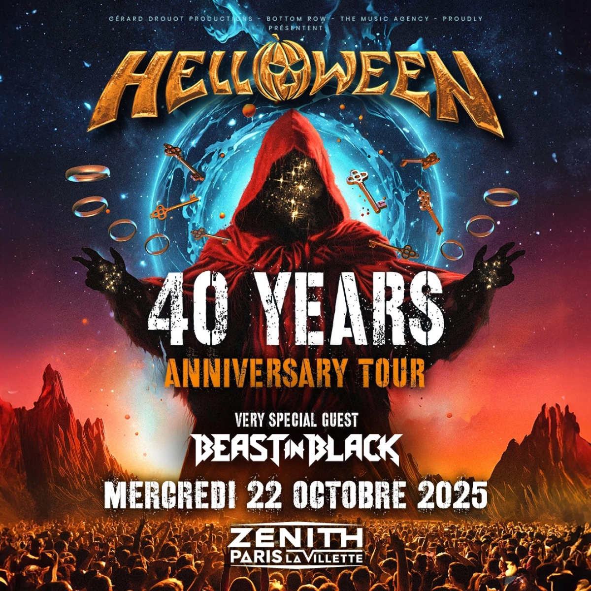 Helloween at Zenith Paris Tickets