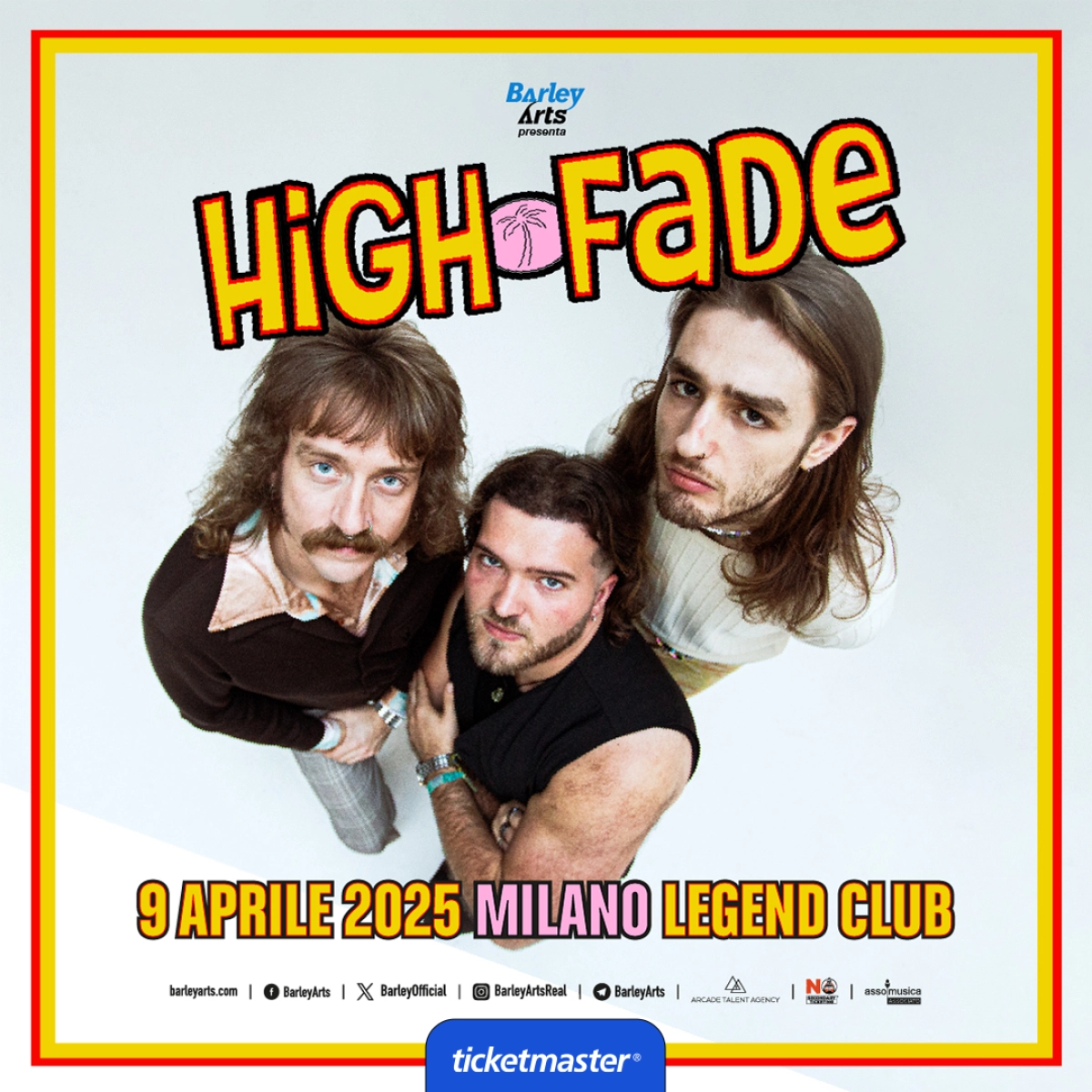 High Fade at Legend Club Milano Tickets