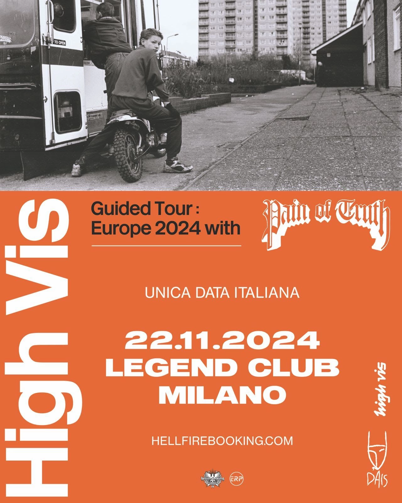 High Vis - Pain Of Truth at Legend Club Milano Tickets