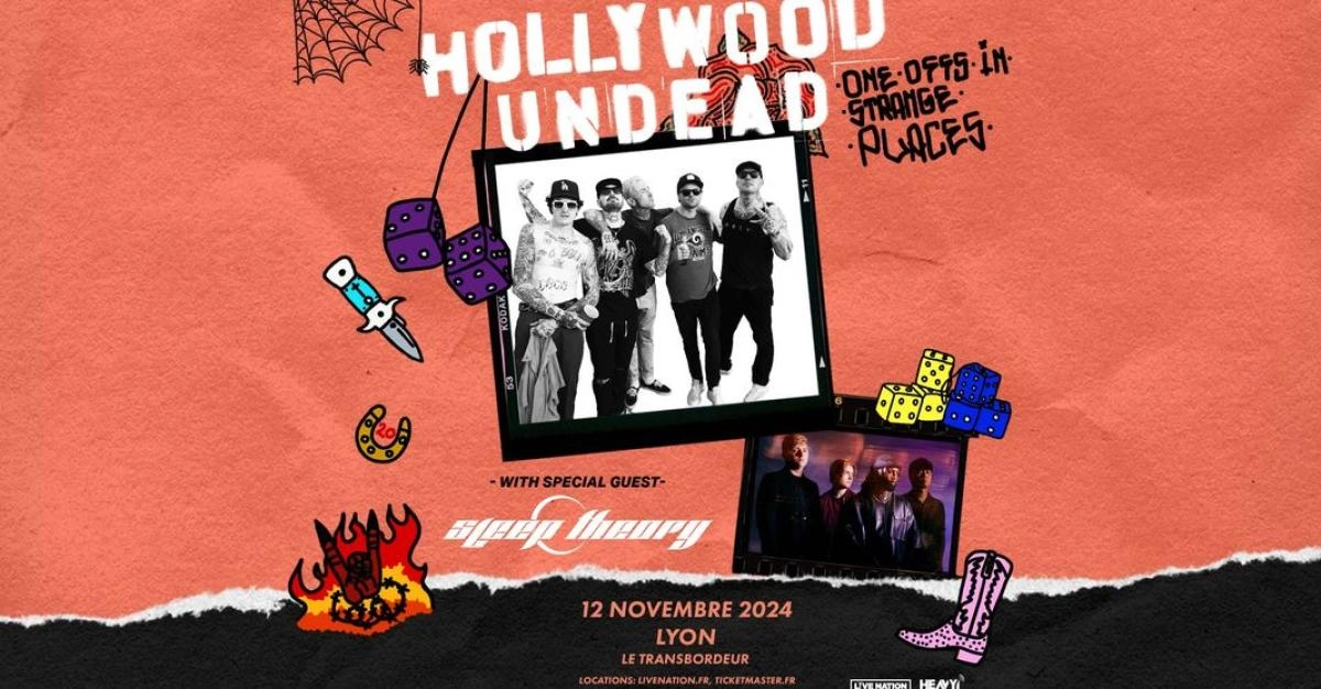 Billets Hollywood Undead (Le Transbordeur - Villeurbanne)