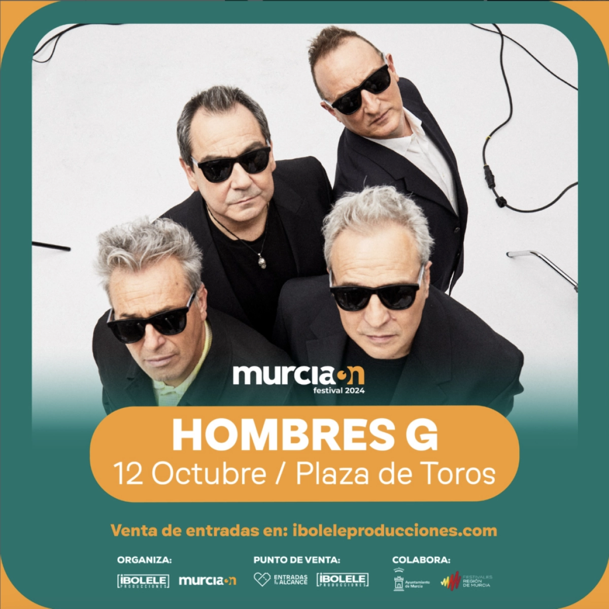 Hombres G en Plaza de Toros de Murcia Tickets