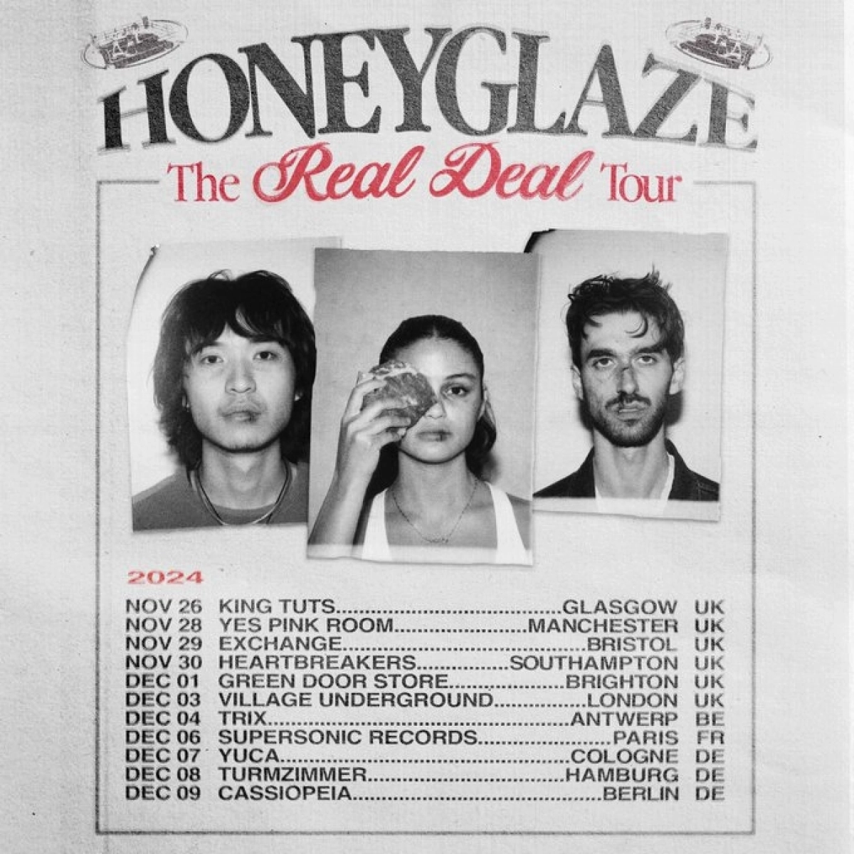 Honeyglaze at Supersonic Records Tickets