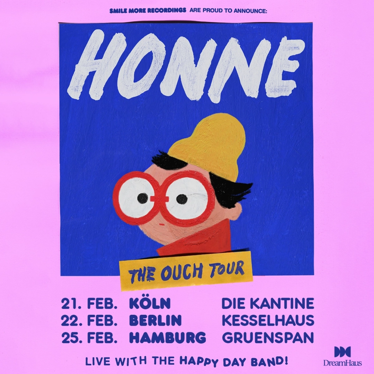 Honne in der Kesselhaus Kulturbrauerei Tickets