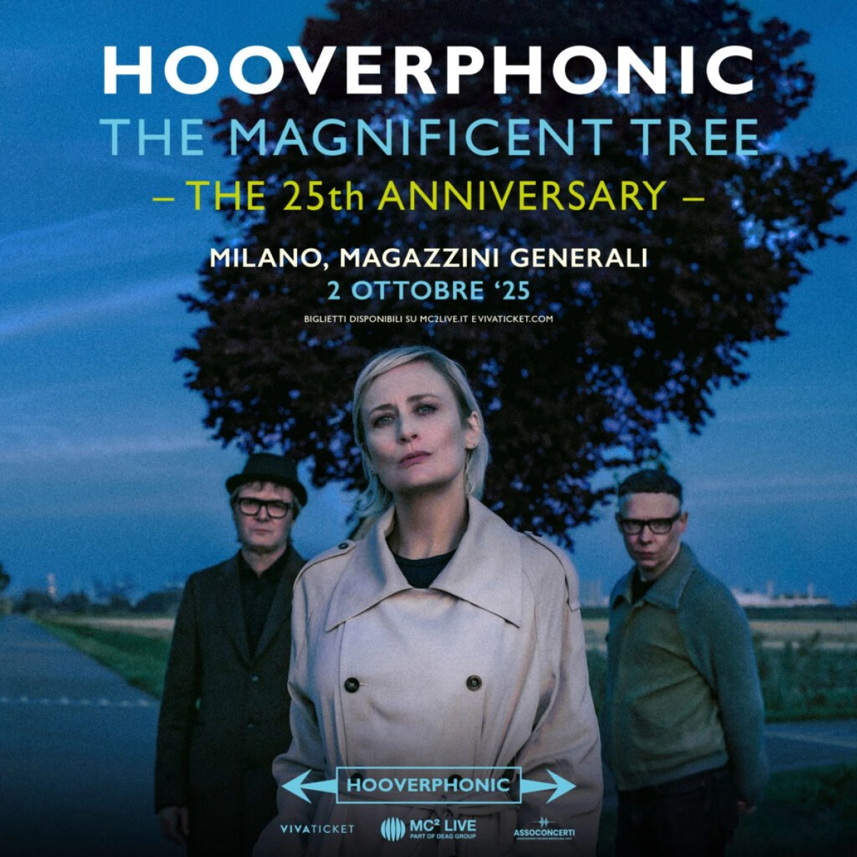 Billets Hooverphonic (Magazzini Generali - Milan)