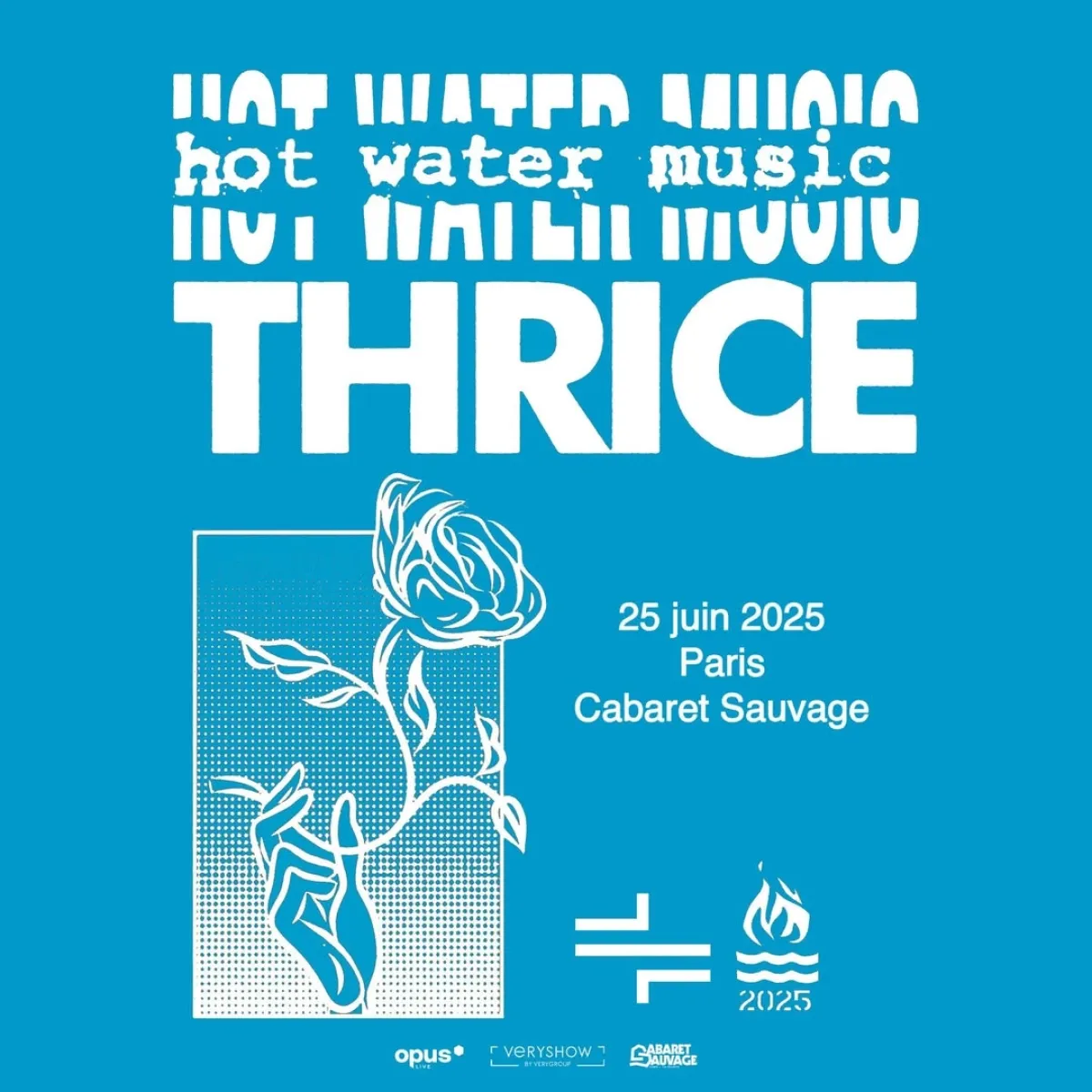 Hot Water Music - Thrice en Cabaret Sauvage Tickets