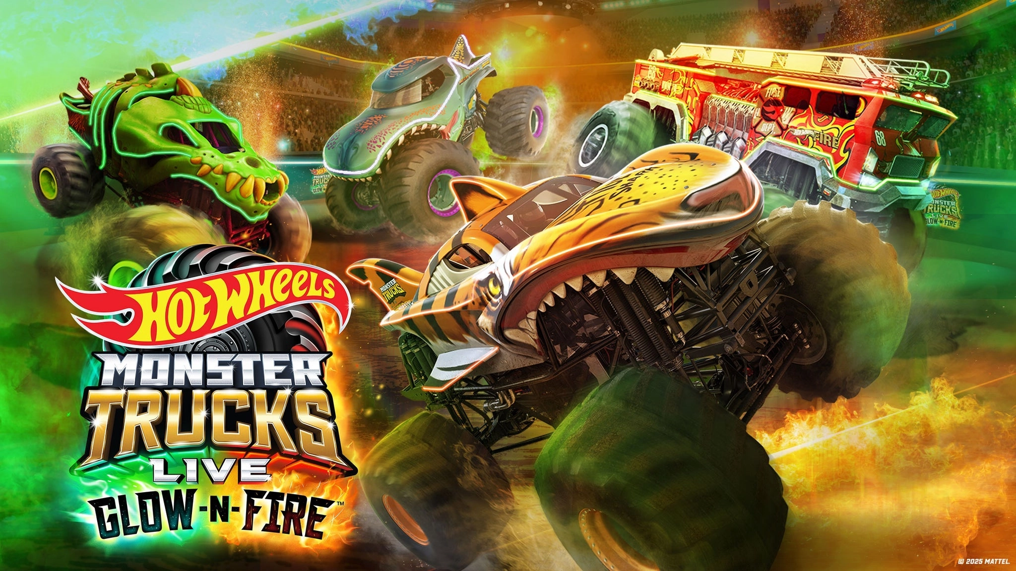 Hot Wheels Monster Trucks Live - Glow-n-fire at MandS Bank Arena Liverpool Tickets