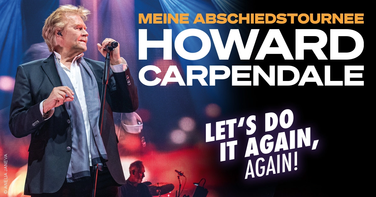 Howard Carpendale in der Arena Nürnberger Versicherung Tickets