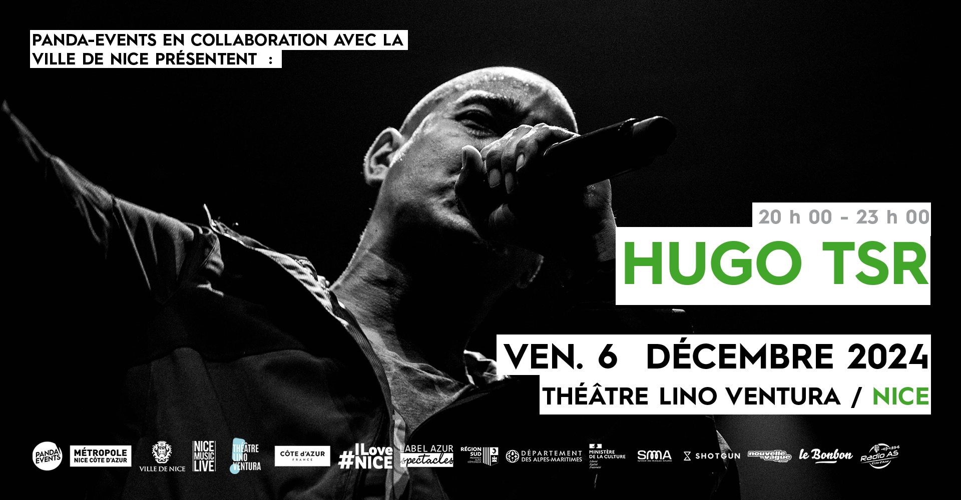 Hugo TSR in der Theatre Lino Ventura Tickets