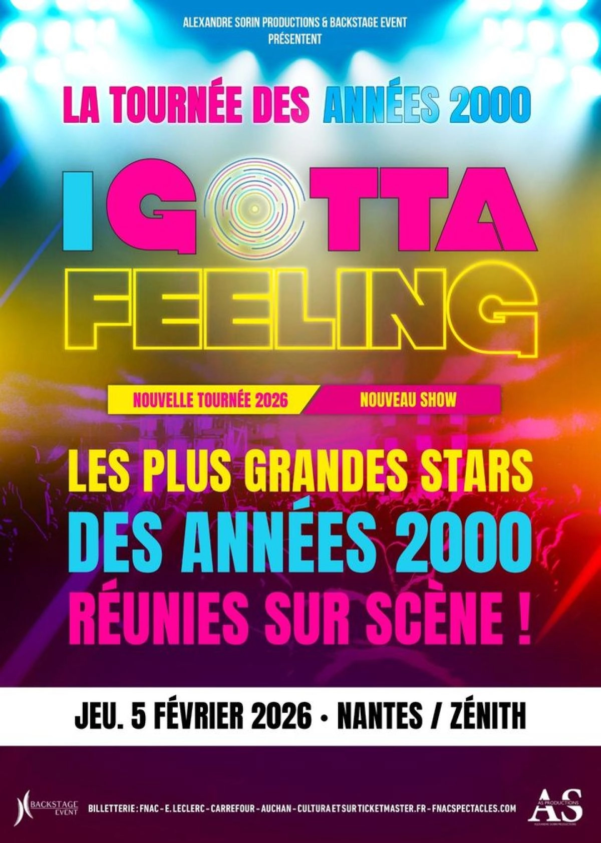 I Gotta Feeling al Zenith Nantes Tickets