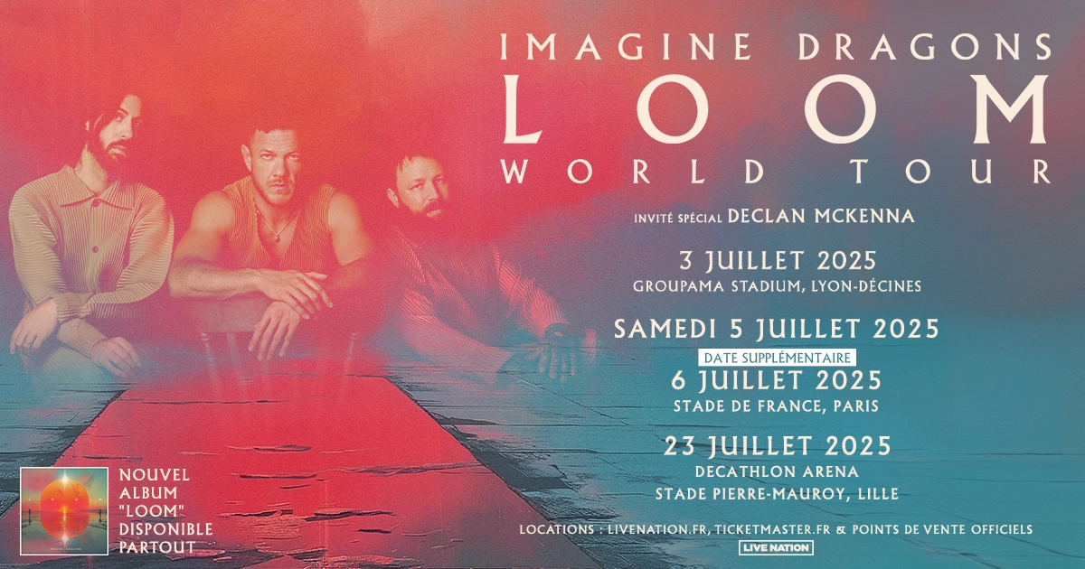 Imagine Dragons in der Stade de France Tickets