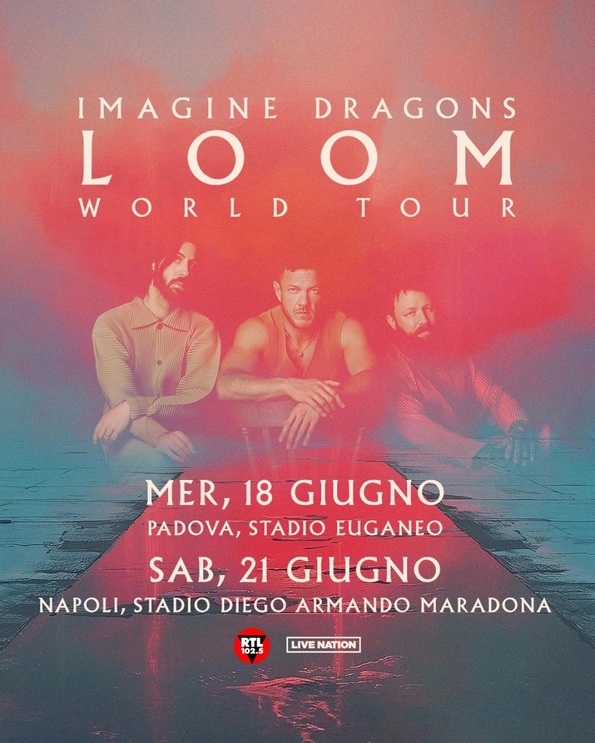 Imagine Dragons in der Stadio Diego Armando Maradona Tickets