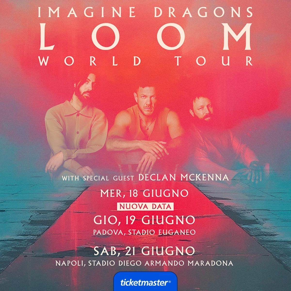 Imagine Dragons al Stadio Euganeo Tickets