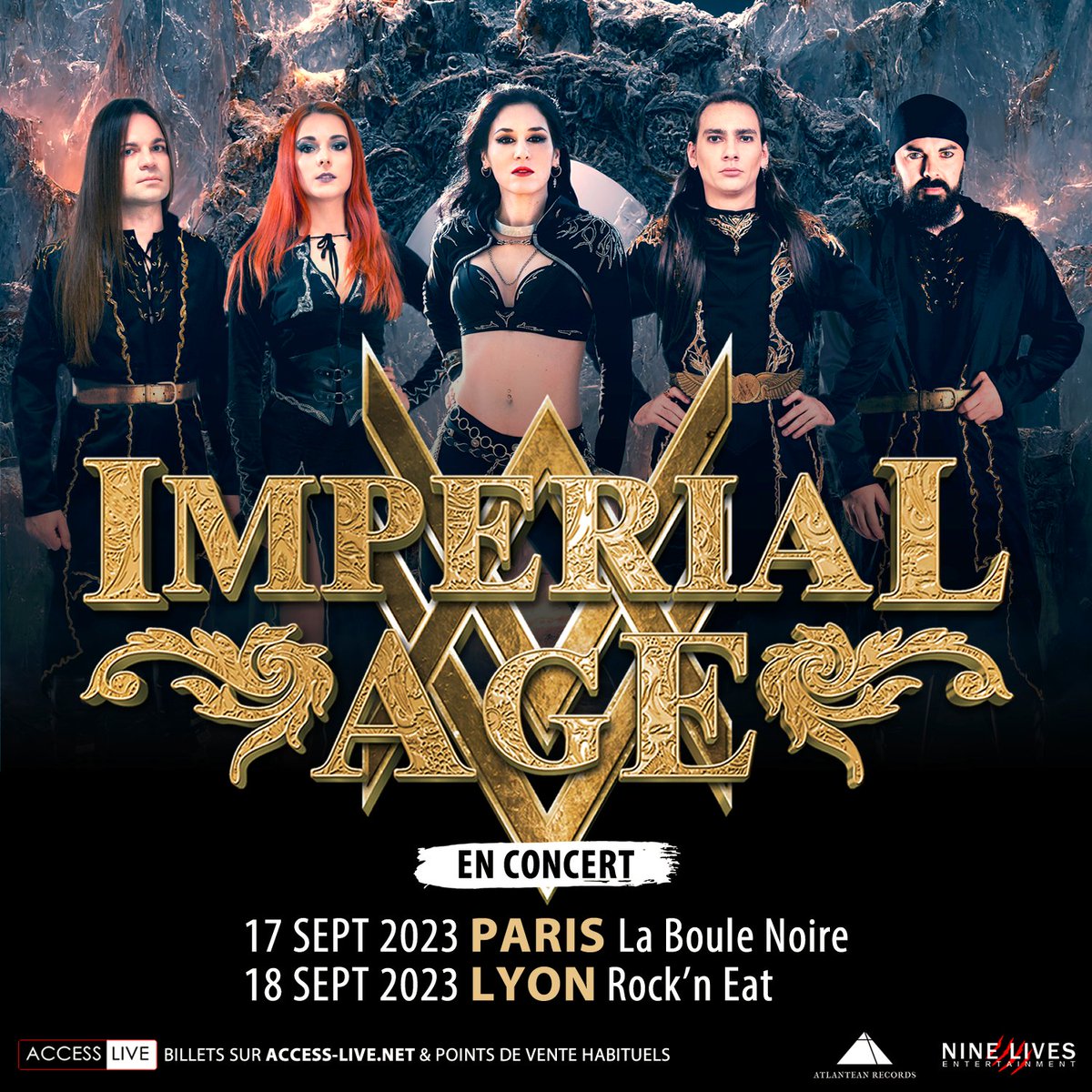 Billets Imperial Age La Boule Noire Paris Du 17 Septembre 2023