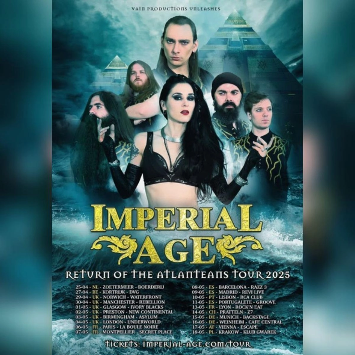 Imperial Age at Rock N Eat Tickets