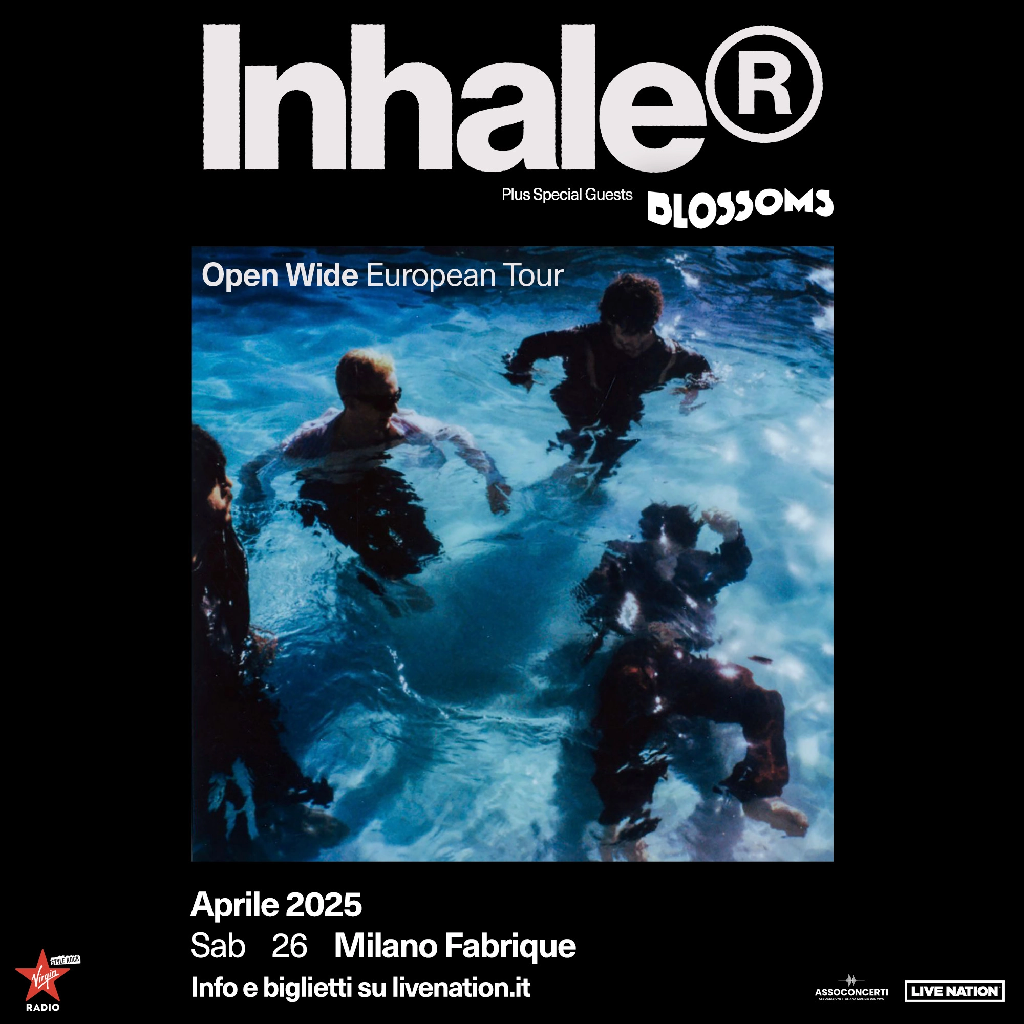 Inhaler en Fabrique Milano Tickets