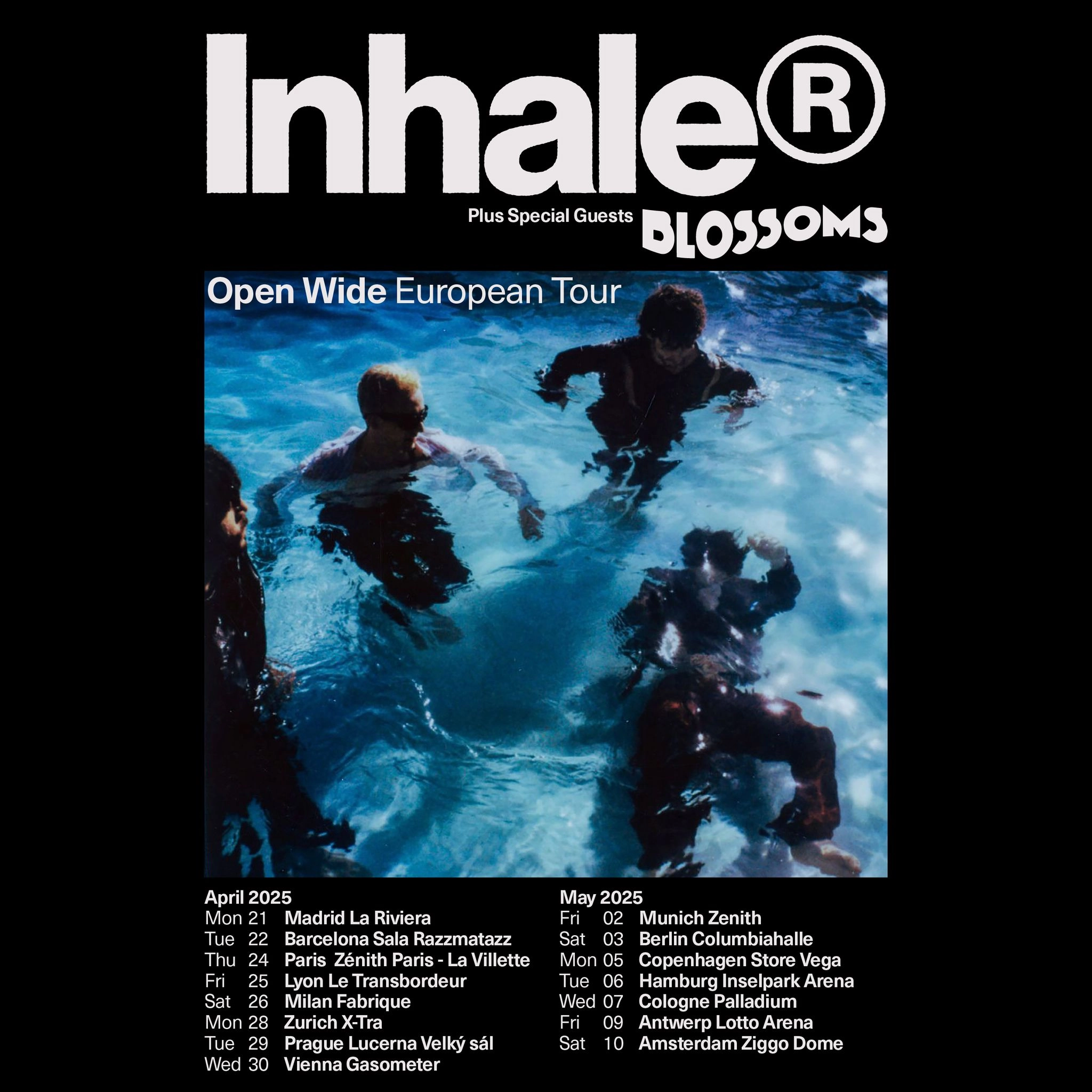 Inhaler en Palladium Koln Tickets