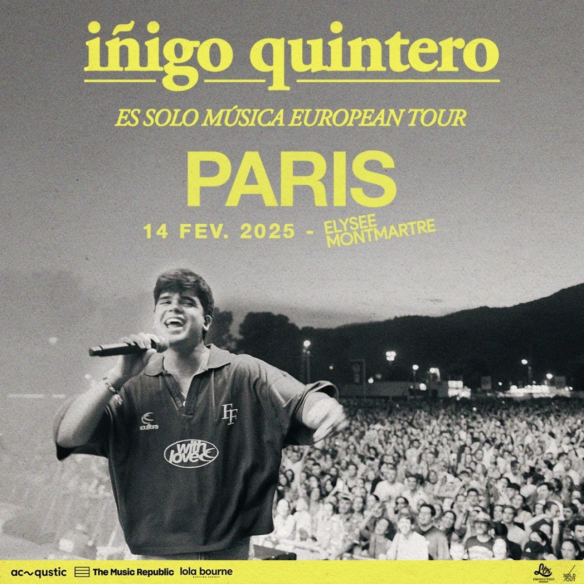 Inigo Quintero in der Elysee Montmartre Tickets