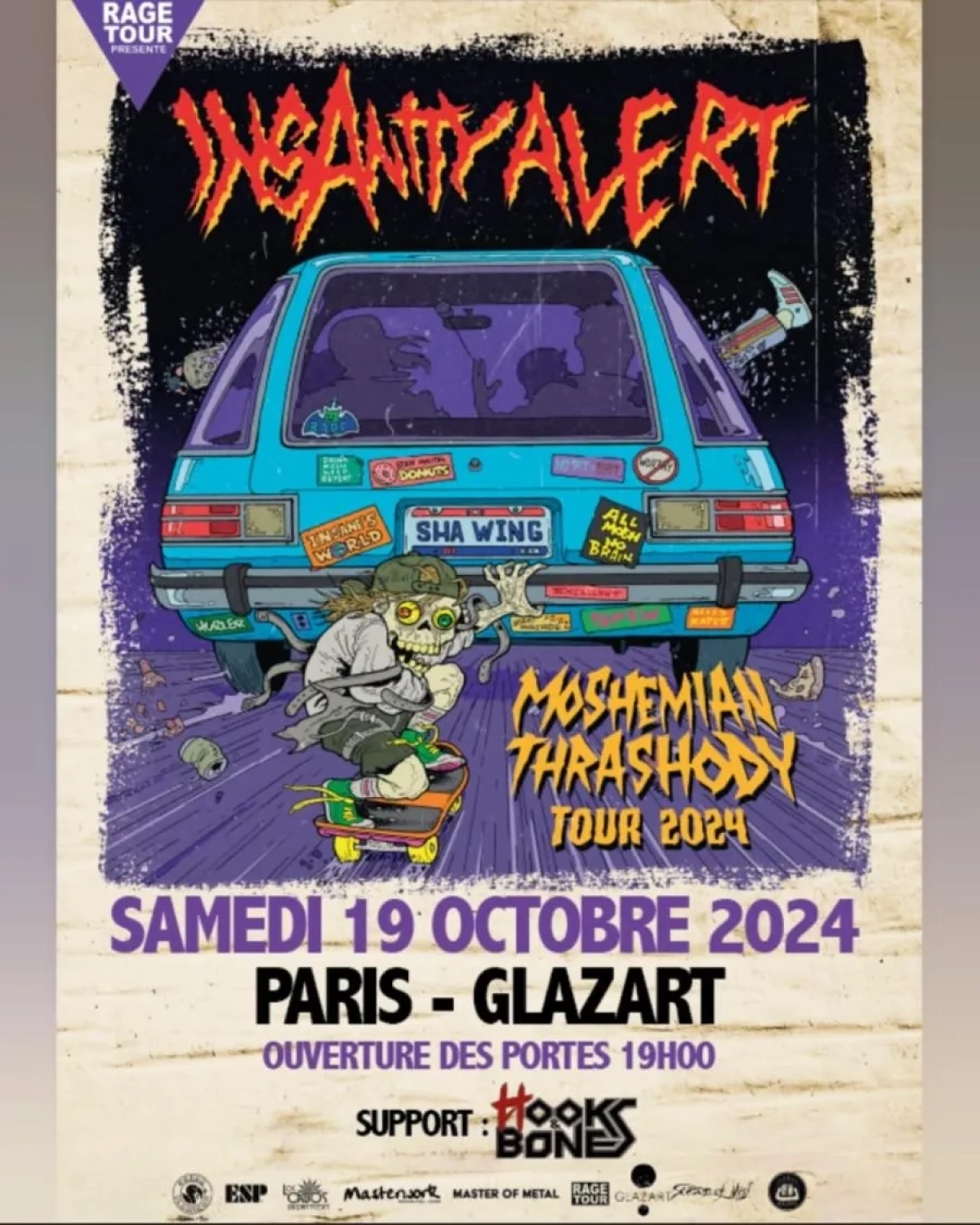 Insanity Alert at Glazart Tickets