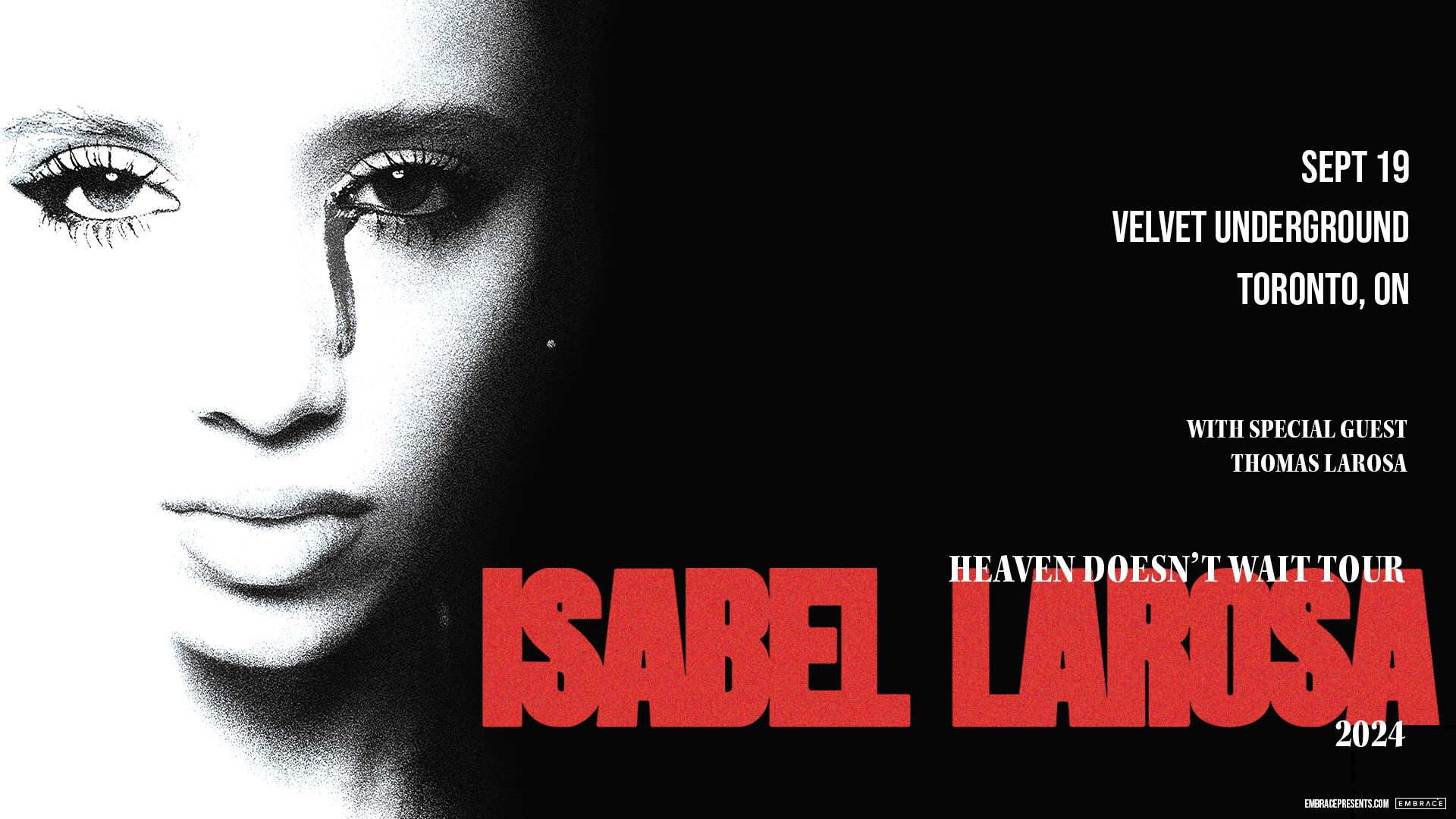 Isabel Larosa at Velvet Underground Tickets