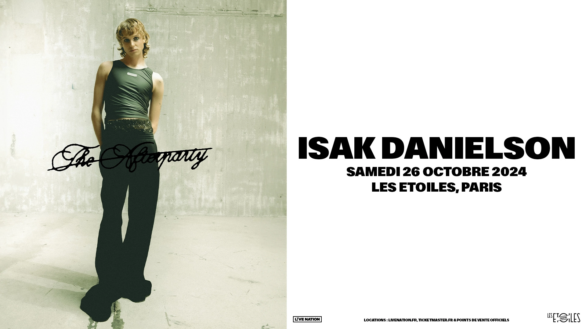 Isak Danielson at Les Etoiles Tickets