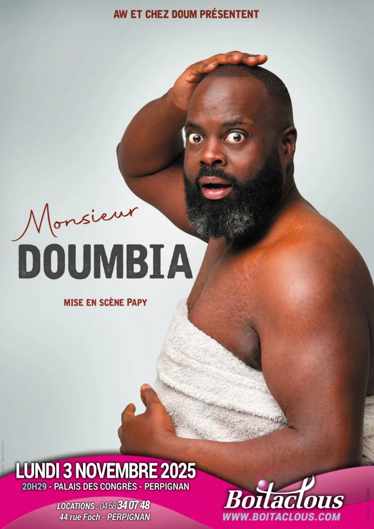 Issa Doumbia at Palais Des Congres Perpignan Tickets