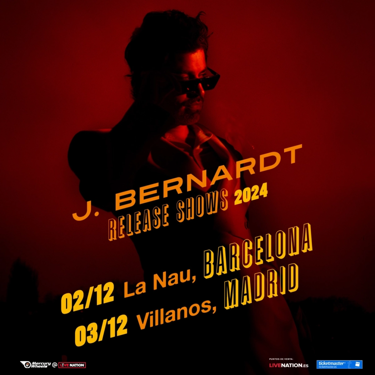 J. Bernardt en Sala Caracol Tickets