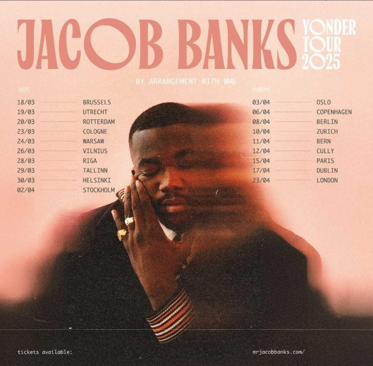 Jacob Banks at Bürgerhaus Stollwerck Tickets