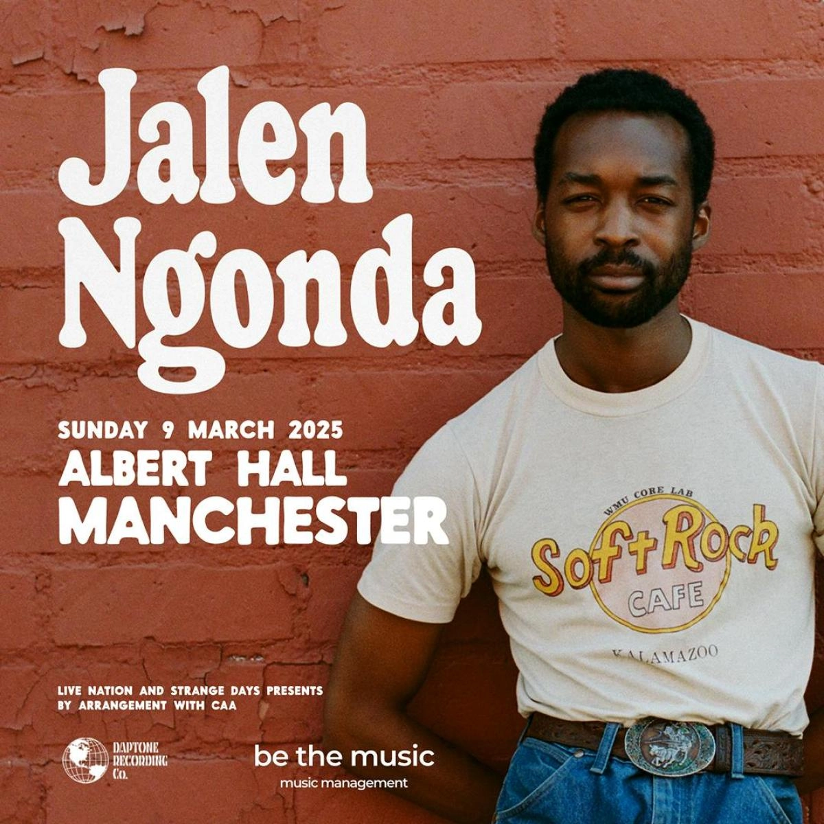 Jalen Ngonda at Albert Hall Manchester Tickets