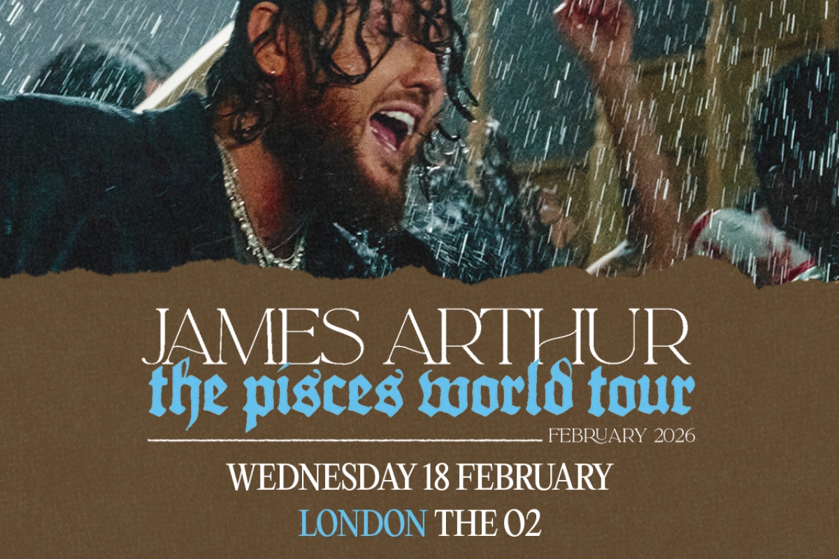 Billets James Arthur (O2 Arena - Londres)