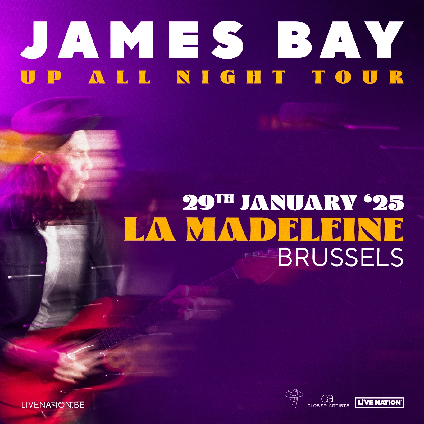 James Bay at La Madeleine Tickets